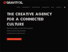 Tablet Screenshot of gravityxl.com